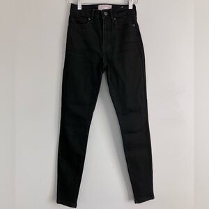 EVERLANE Curvy High-Rise Black Crop Skinny Jeans Size 23
